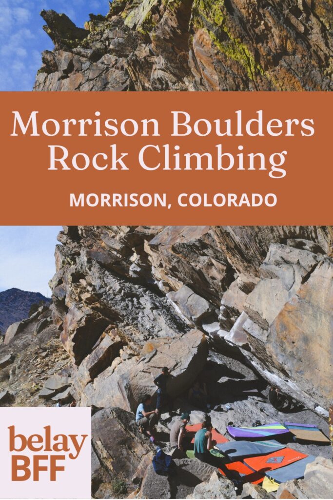 Morrison Boulders rock climbing - rock climbing in Morrison CO