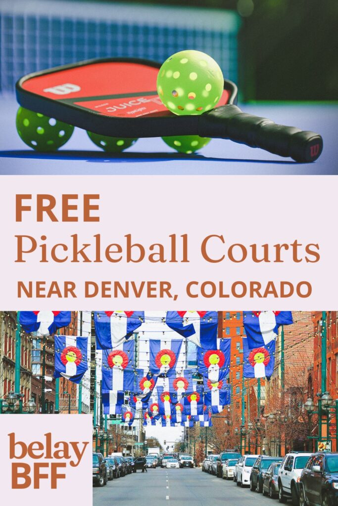 Pickleball courts near Denver