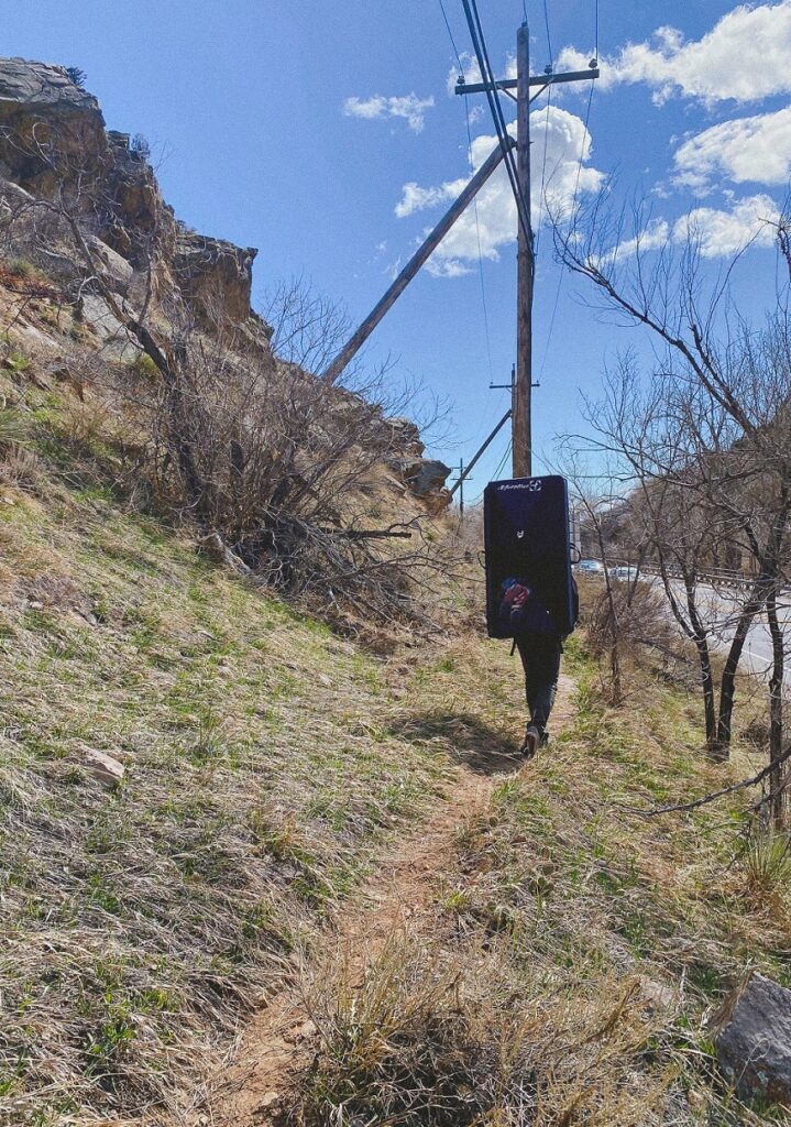 Morrison boulders access trail